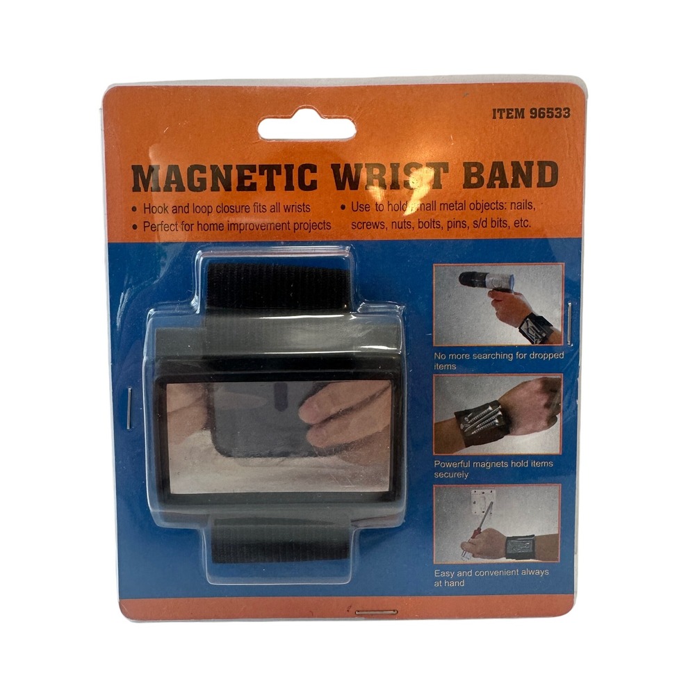 Harbor Freight Magnetic Wrist Band Tool‎ Holder Fastener Screws Bolts